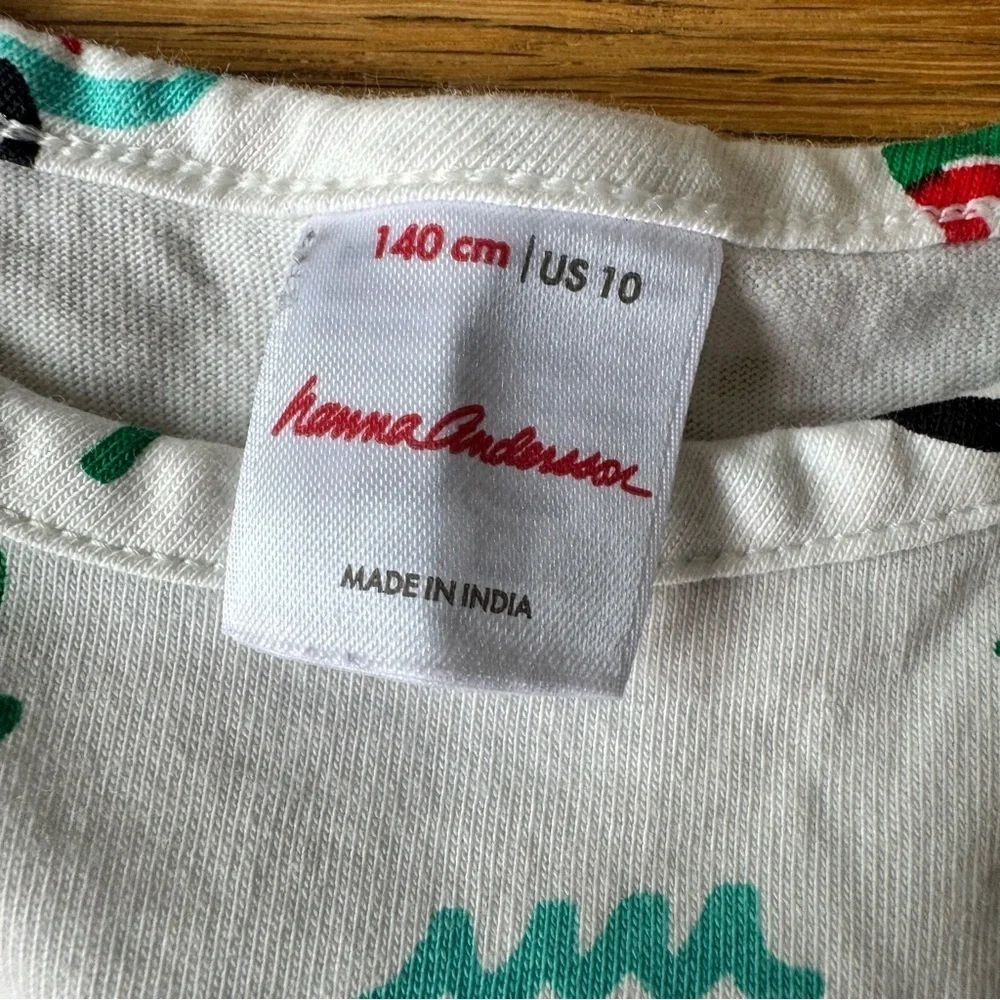 Hanna Andersson 10 Years Peplum Tank Beach Day Summer Vacation Top